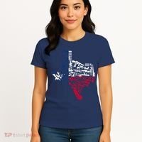 Texas gun map 2nd amendment Women's T-Shirt thumb 4