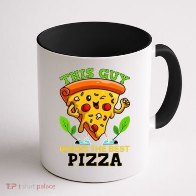 This Guy Makes The Best Pizza Coffee Mug back