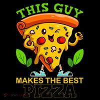 This Guy Makes The Best Pizza Ornament thumb 1