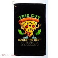This Guy Makes The Best Pizza Golf Towel thumb 0