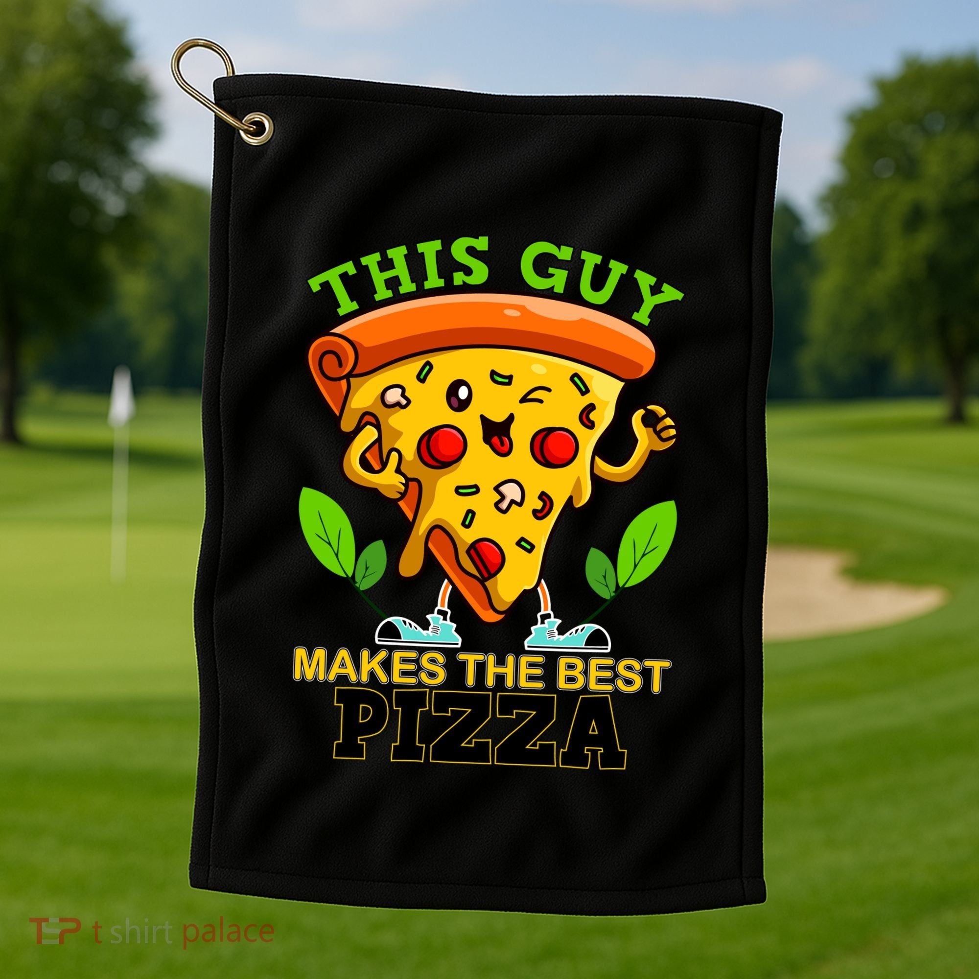 This Guy Makes The Best Pizza Golf Towel