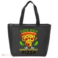 This Guy Makes The Best Pizza Tote Bag thumb 0