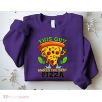 This Guy Makes The Best Pizza Sweatshirt thumb 2