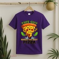 This Guy Makes The Best Pizza T-Shirt thumb 2