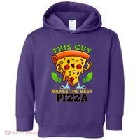 This Guy Makes The Best Pizza Toddler Hoodie thumb 0