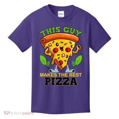 This Guy Makes The Best Pizza Kids T-Shirt