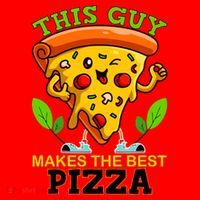 This Guy Makes The Best Pizza Santa Hat thumb 1