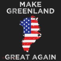 Trump Greenland Make Great Again Map Women's Sweatshirt thumb 2