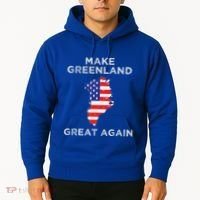 Trump Greenland Make Great Again Map Hoodie thumb 2