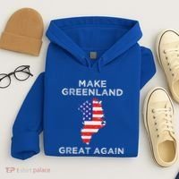 Trump Greenland Make Great Again Map Hoodie thumb 4