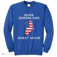 Trump Greenland Make Great Again Map Sweatshirt thumb 0