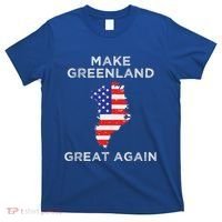 Trump Greenland Make Great Again Map T-Shirt thumb 0