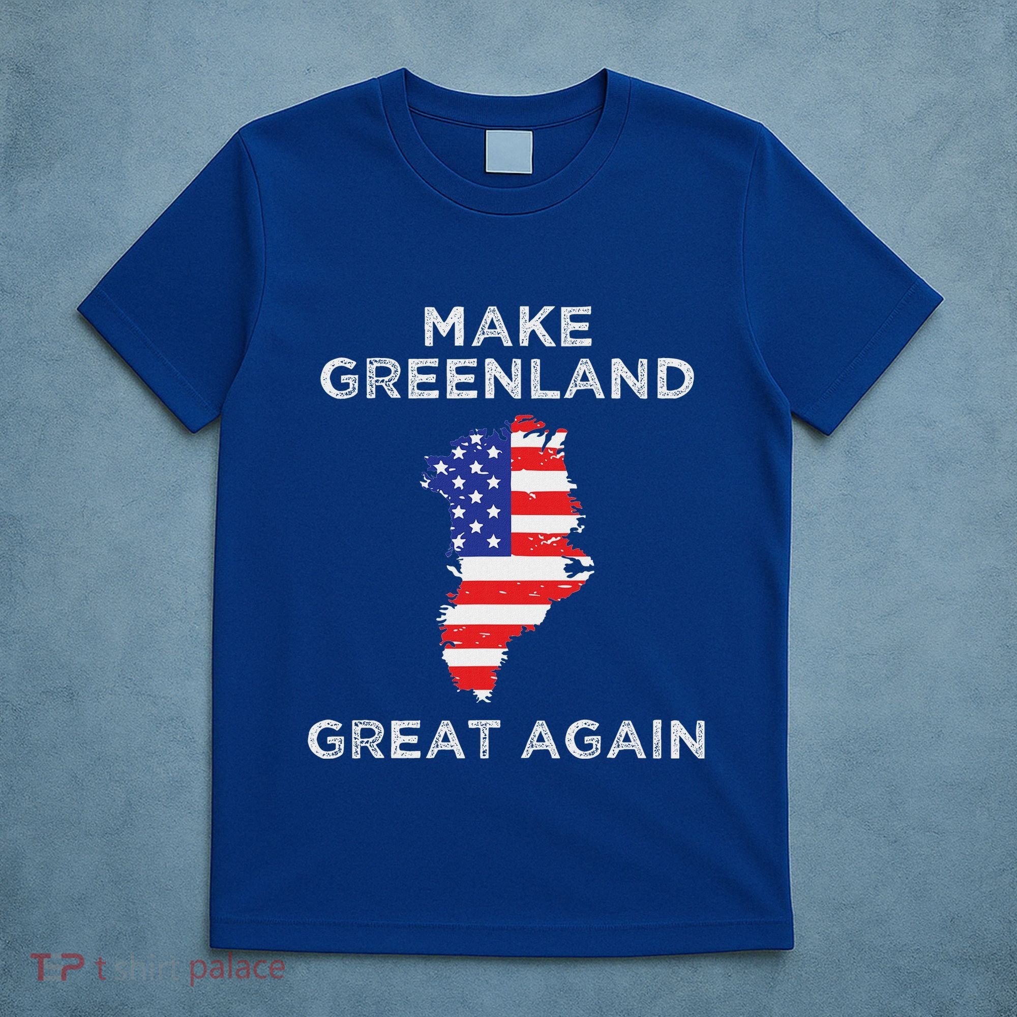 Trump Greenland Make Great Again Map T-Shirt