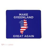 Trump Greenland Make Great Again Map Mousepad thumb 0