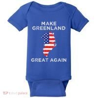 Trump Greenland Make Great Again Map Baby Bodysuit thumb 0