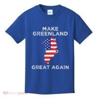 Trump Greenland Make Great Again Map Kids T-Shirt thumb 0