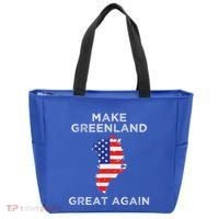 Trump Greenland Make Great Again Map Tote Bag thumb 0