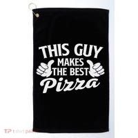 This Guy Makes The Best Pizza Food Lover Pizza Baker Golf Towel thumb 0