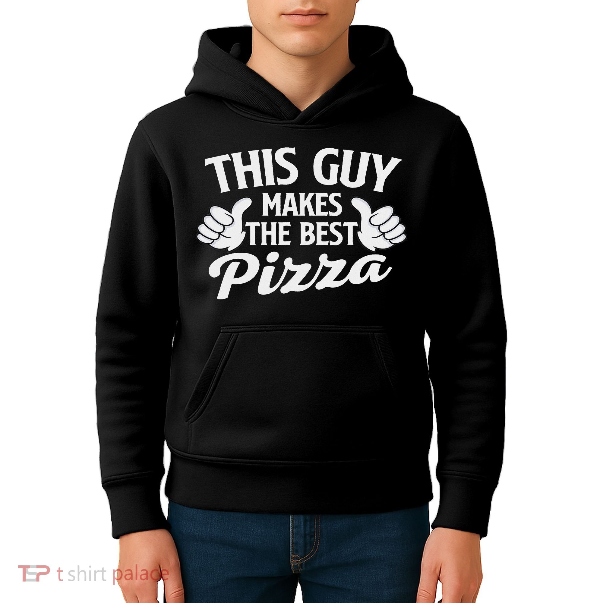 This Guy Makes The Best Pizza Food Lover Pizza Baker Kids Hoodie