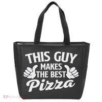 This Guy Makes The Best Pizza Food Lover Pizza Baker Tote Bag thumb 0