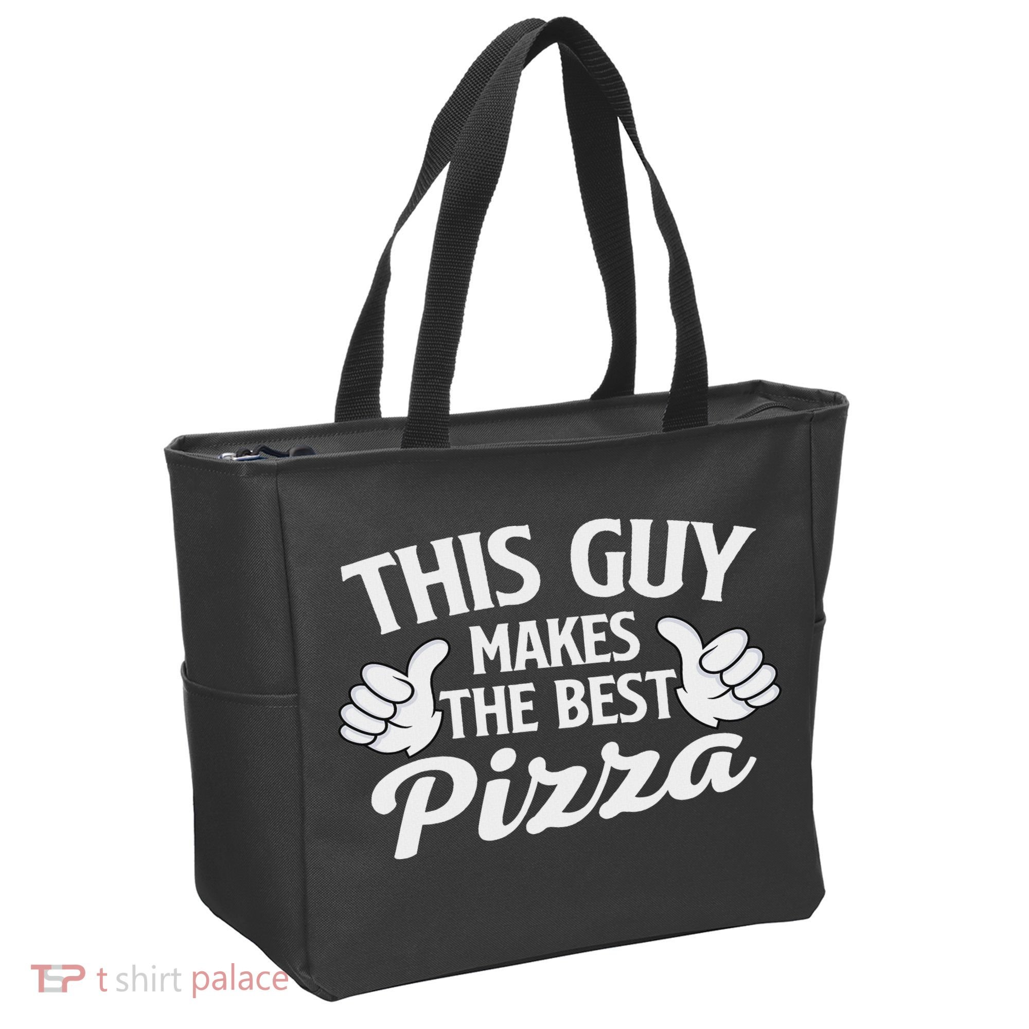 This Guy Makes The Best Pizza Food Lover Pizza Baker Tote Bag