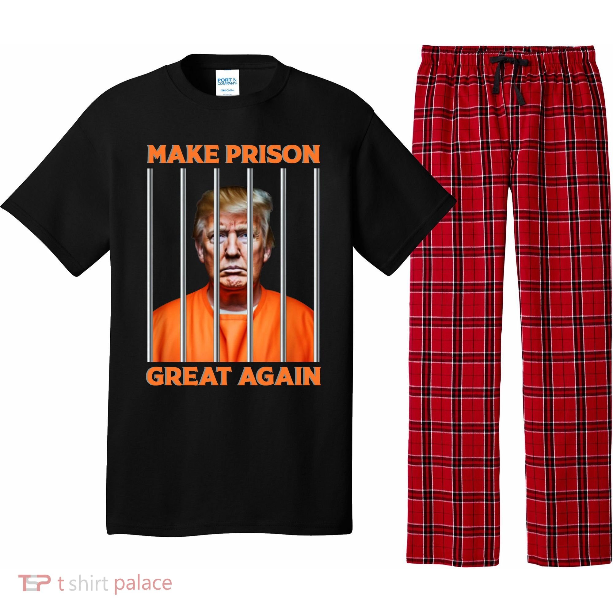 Trump Guilty Make Prison Great Again Donald Trump Pajama Set