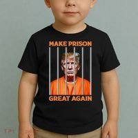 Trump Guilty Make Prison Great Again Donald Trump Toddler T-Shirt thumb 2