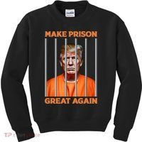 Trump Guilty Make Prison Great Again Donald Trump Kids Sweatshirt thumb 0