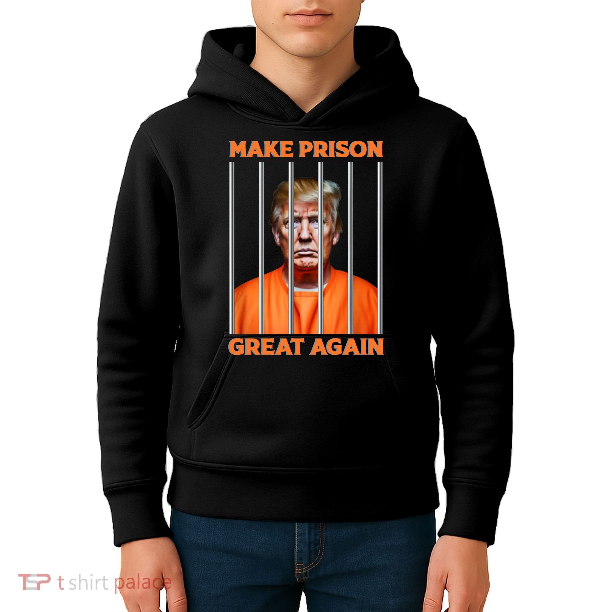 Trump Guilty Make Prison Great Again Donald Trump Kids Hoodie