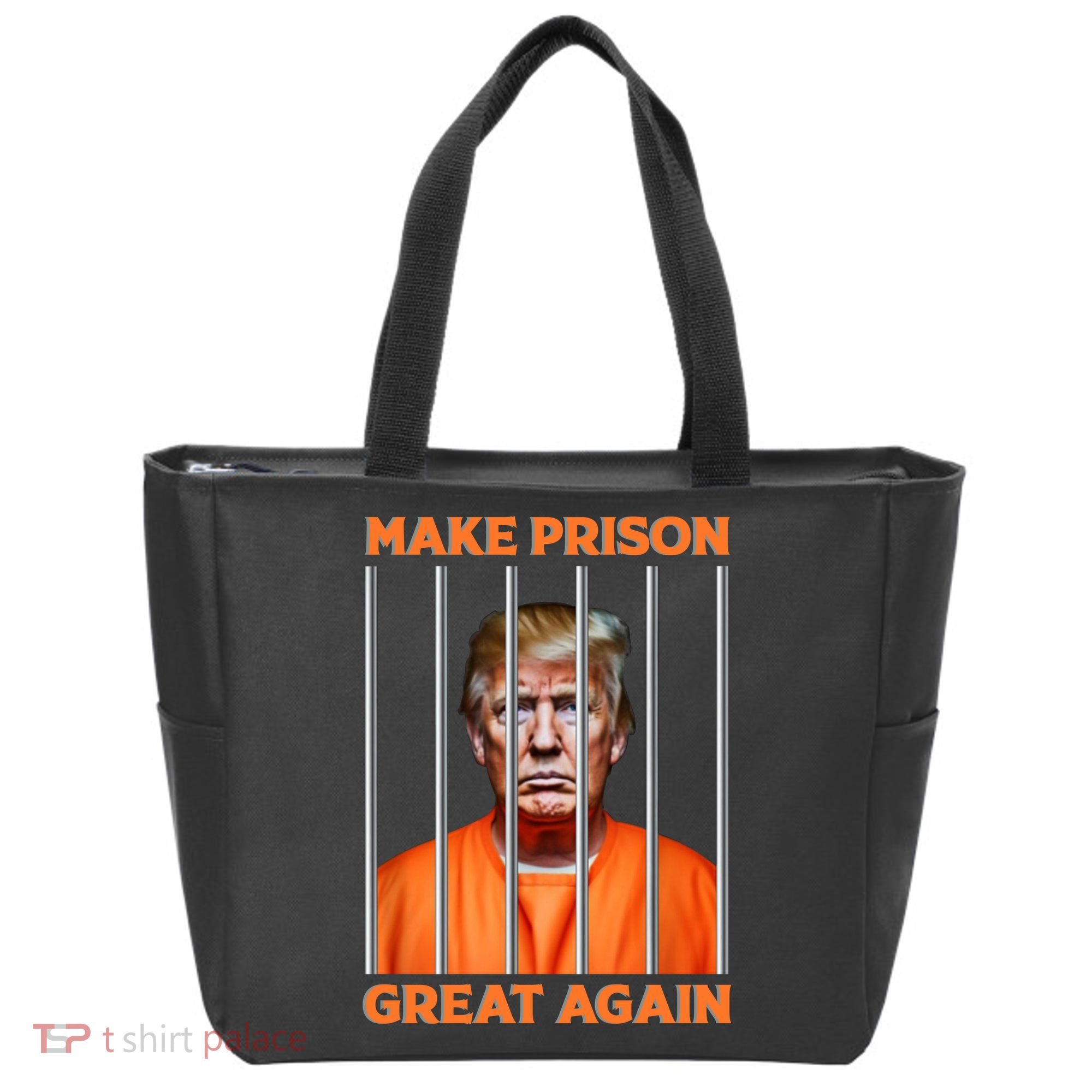 Trump Guilty Make Prison Great Again Donald Trump Tote Bag