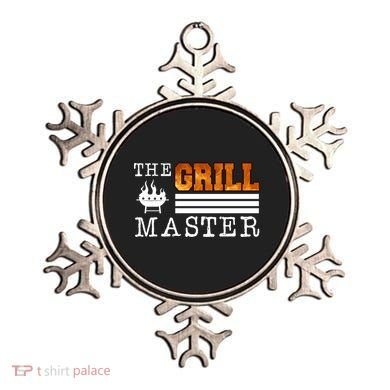 The Grill Master Bbq Barbecue Grillfather Grilling Sausage Gift Ornament