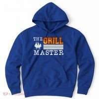 The Grill Master Bbq Barbecue Grillfather Grilling Sausage Gift Hoodie thumb 0