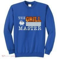 The Grill Master Bbq Barbecue Grillfather Grilling Sausage Gift Sweatshirt thumb 0