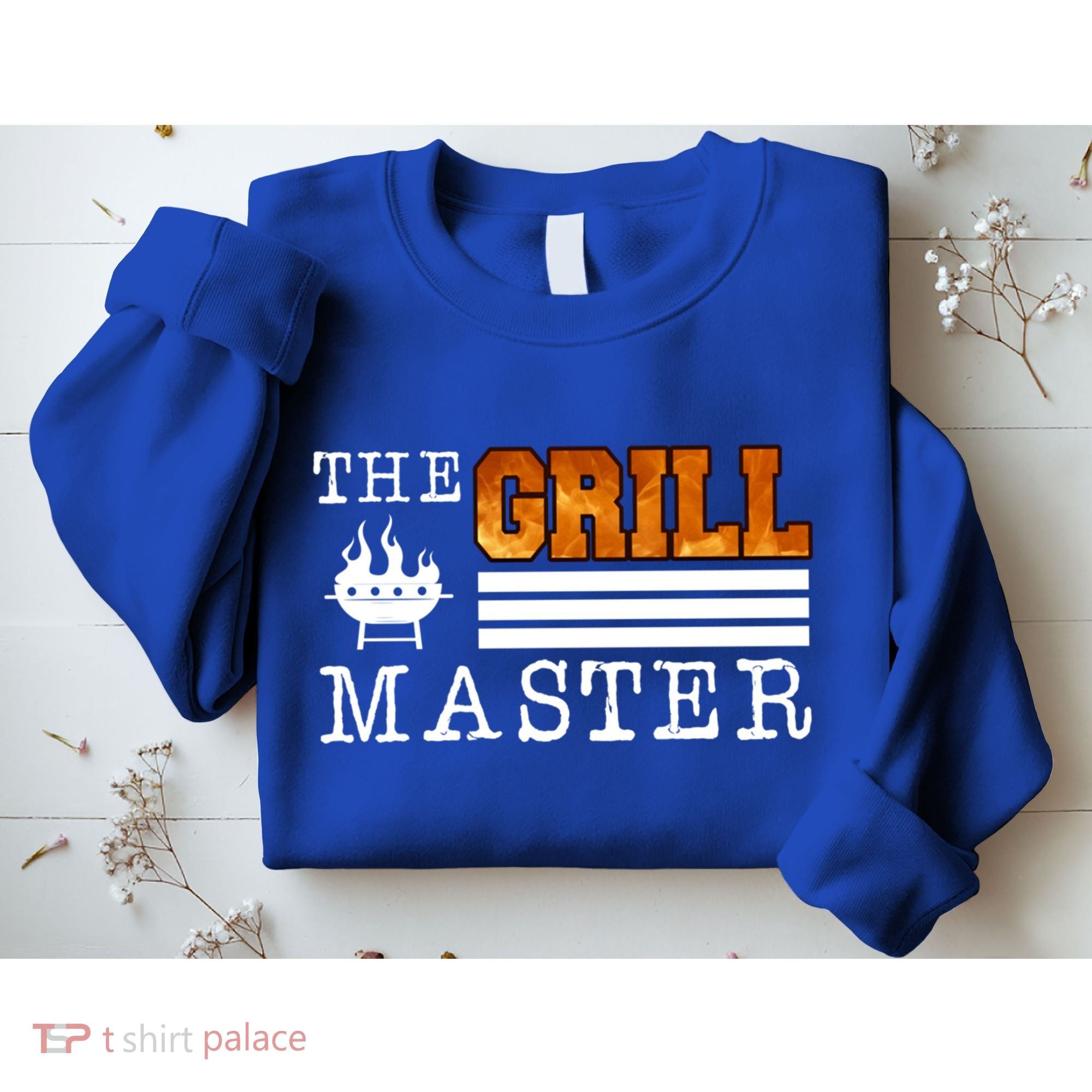 The Grill Master Bbq Barbecue Grillfather Grilling Sausage Gift Sweatshirt