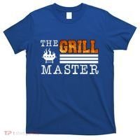 The Grill Master Bbq Barbecue Grillfather Grilling Sausage Gift T-Shirt thumb 0