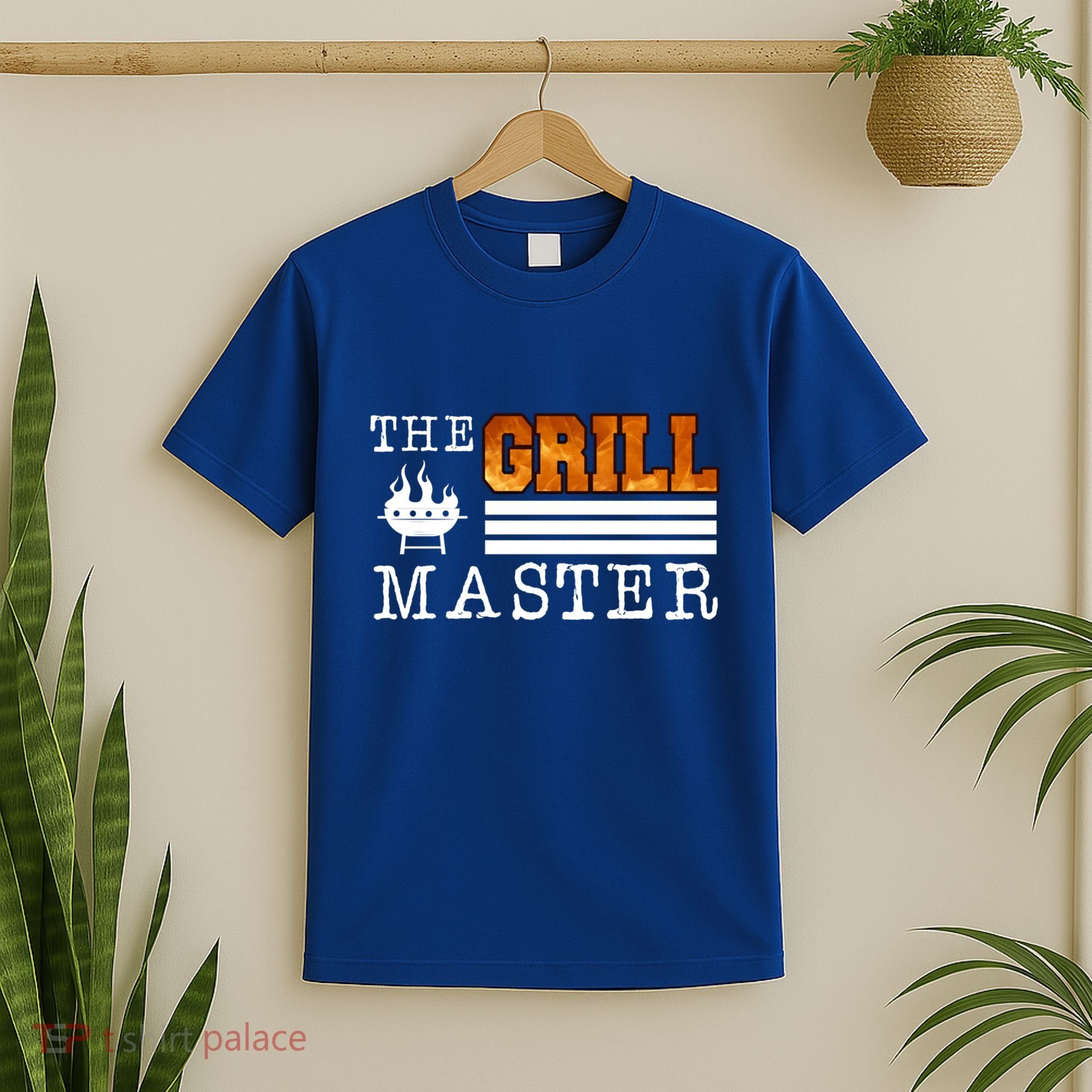 The Grill Master Bbq Barbecue Grillfather Grilling Sausage Gift T-Shirt