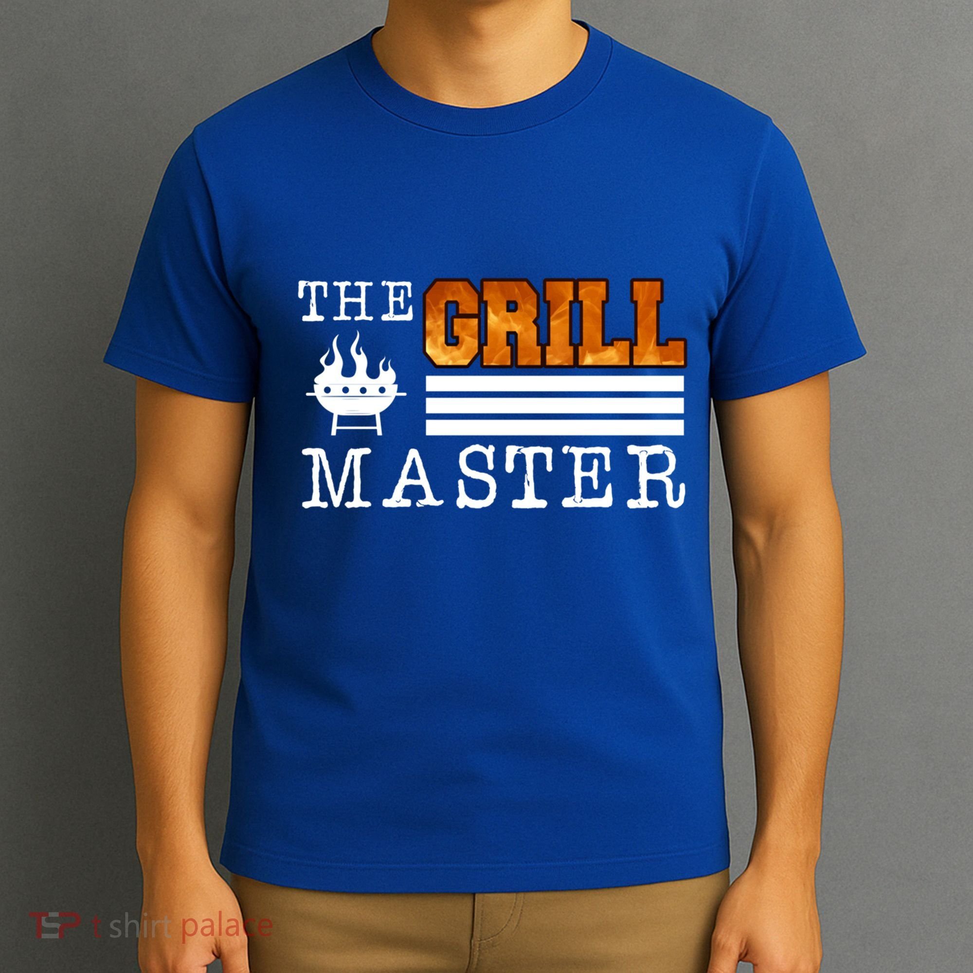 The Grill Master Bbq Barbecue Grillfather Grilling Sausage Gift T-Shirt