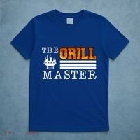 The Grill Master Bbq Barbecue Grillfather Grilling Sausage Gift T-Shirt thumb 5