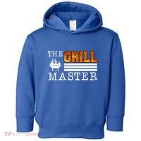 The Grill Master Bbq Barbecue Grillfather Grilling Sausage Gift Toddler Hoodie thumb 0