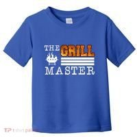 The Grill Master Bbq Barbecue Grillfather Grilling Sausage Gift Toddler T-Shirt thumb 0