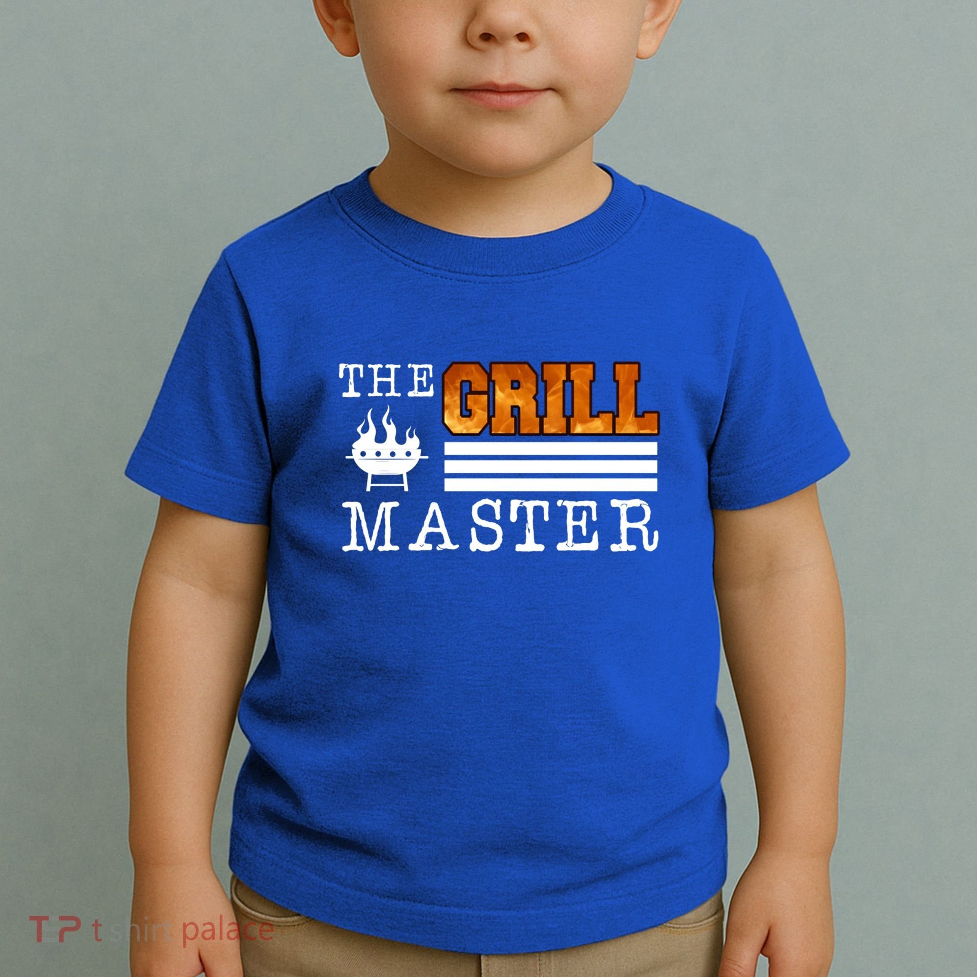 The Grill Master Bbq Barbecue Grillfather Grilling Sausage Gift Toddler T-Shirt