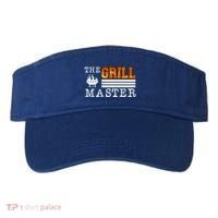 The Grill Master Bbq Barbecue Grillfather Grilling Sausage Gift Visor thumb 0