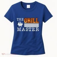 The Grill Master Bbq Barbecue Grillfather Grilling Sausage Gift Women's T-Shirt thumb 0