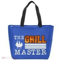 The Grill Master Bbq Barbecue Grillfather Grilling Sausage Gift Tote Bag thumb 0