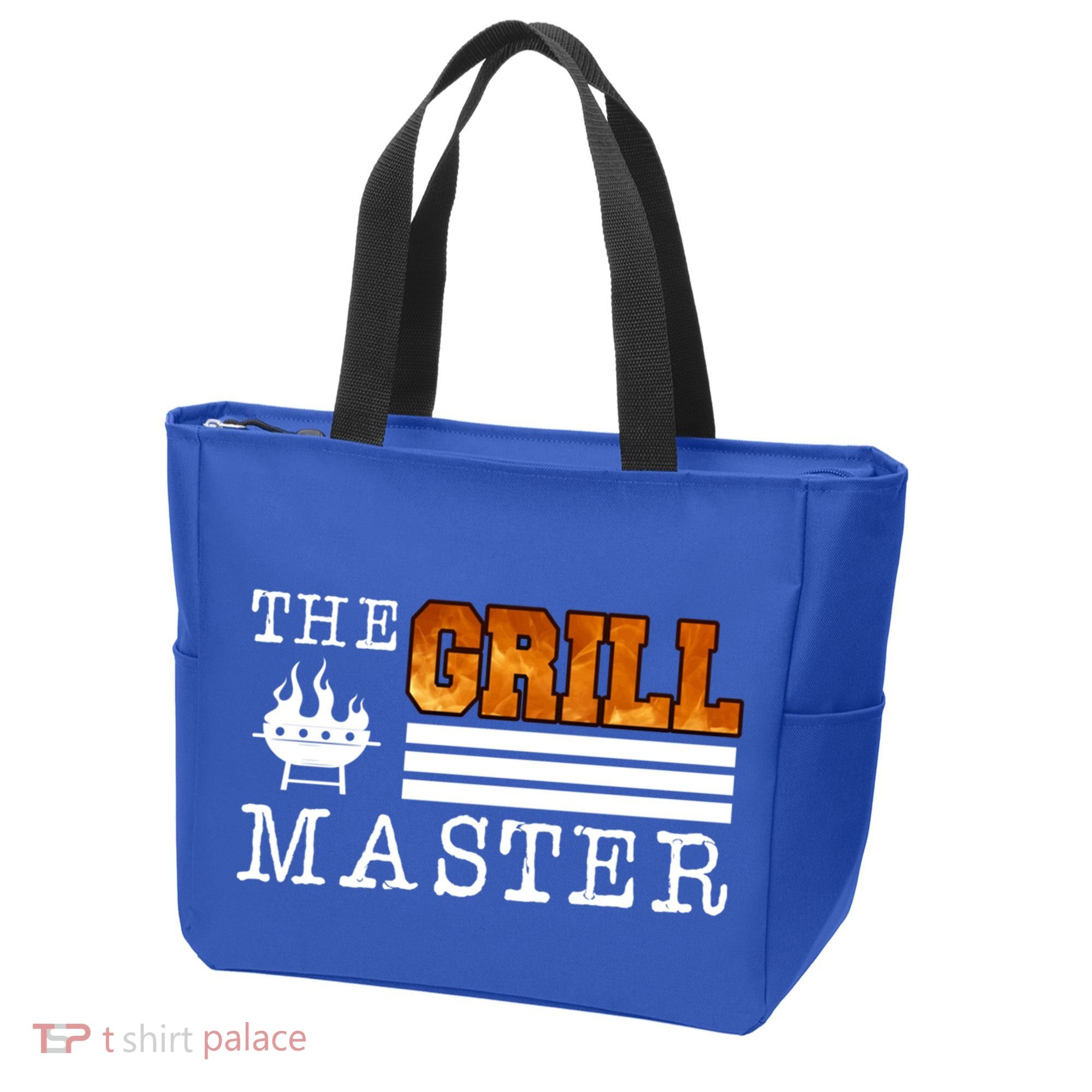 The Grill Master Bbq Barbecue Grillfather Grilling Sausage Gift Tote Bag