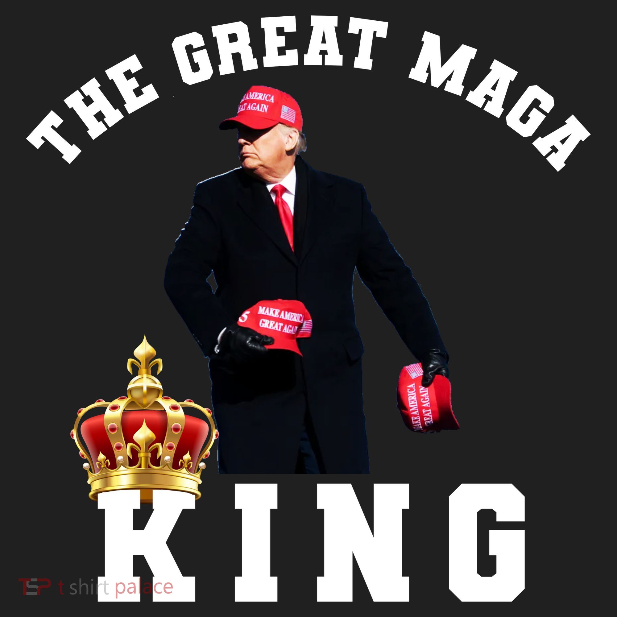The Great MAGA King Trump 2024 USA Beanie