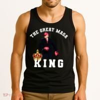 The Great MAGA King Trump 2024 USA Tank Top thumb 3