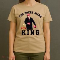 The Great MAGA King Trump 2024 USA T-Shirt thumb 4