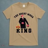 The Great MAGA King Trump 2024 USA T-Shirt thumb 5