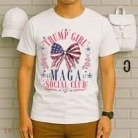 Trump Girl Maga Social Club T-Shirt thumb 6
